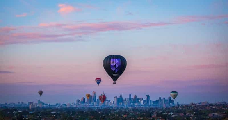 Billet Melbourne : Vol en montgolfière au lever du soleil