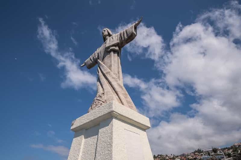 Au départ de Funchal : visite en tuk-tuk de Garajau avec la statue du Christ-Roi