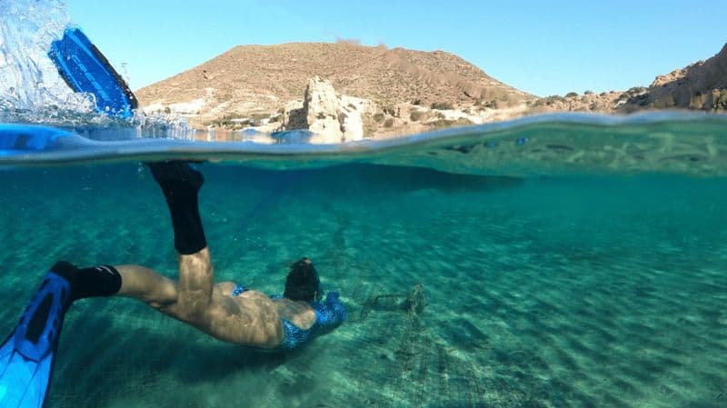 Alicante : Excursion en E-Bike à Calas et sur les plages avec plongée en apnée