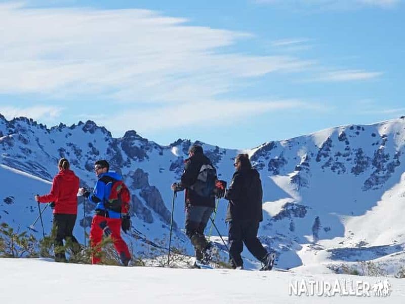 La Raya : Promenade en raquettes à neige Fuentes de Invierno