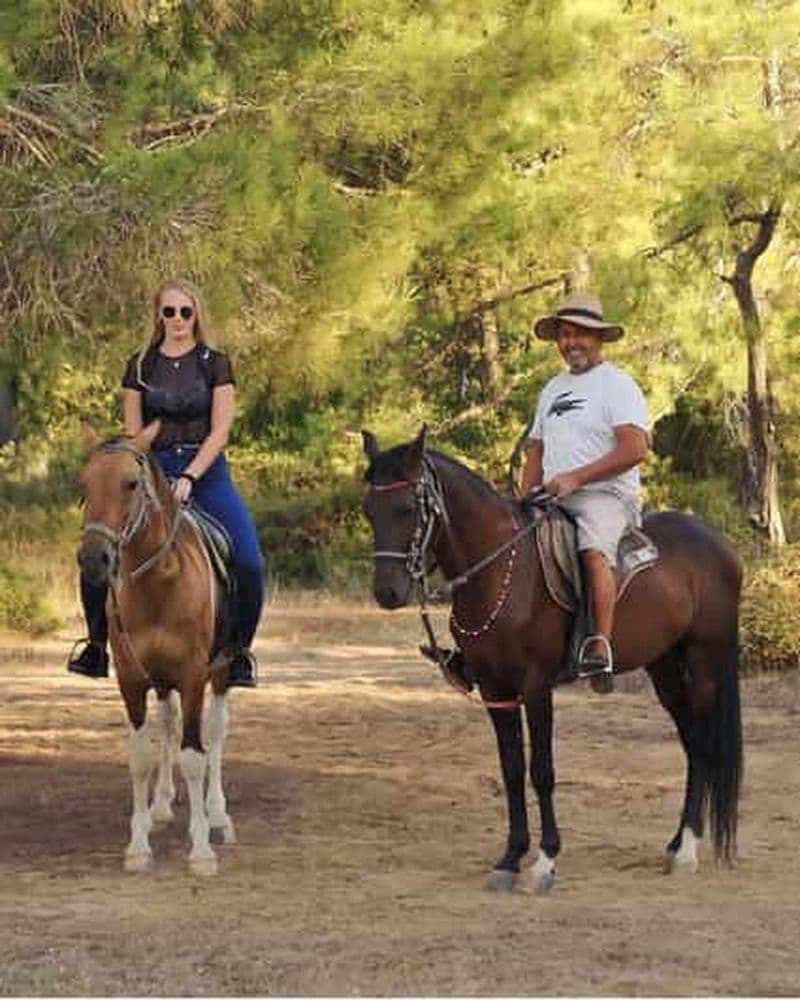 Manavgat Side : Randonnée à cheval sur la plage et dans la forêt