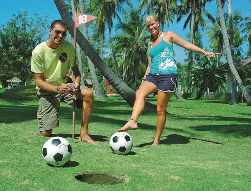 Koh Samui : Football Golf & Jardins botaniques