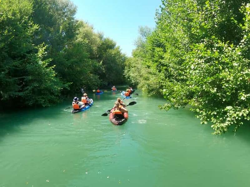 Sivota : aventure en kayak sur la rivière Acheron, 13 km