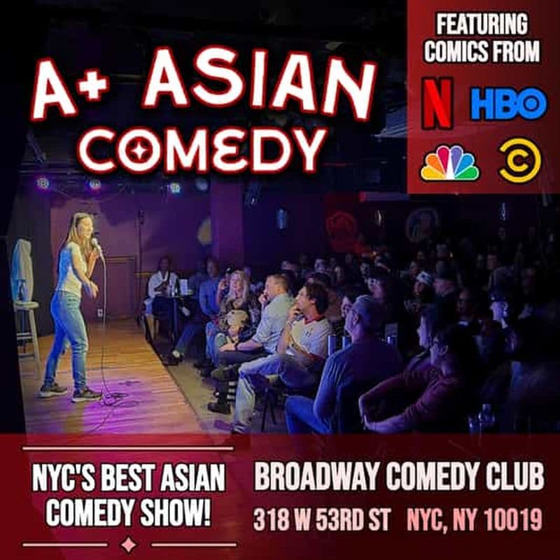 New York : soirée comédie asiatique au Broadway Comedy Club