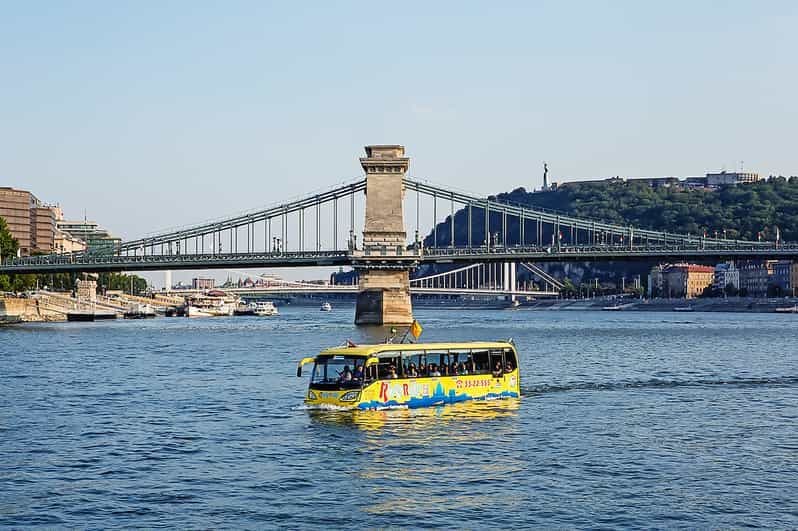 Budapest : Visite en bus flottant sur terre et sur l'eau