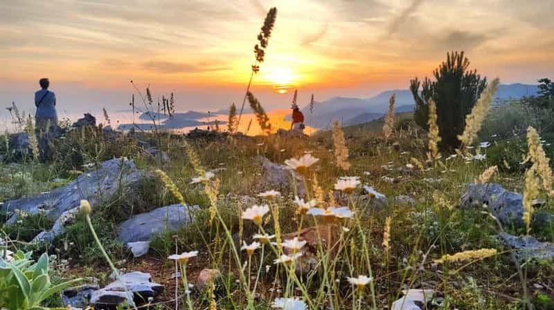Dubrovnik : Visite panoramique au coucher du soleil avec verre de vin