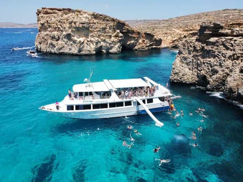 Depuis Sliema : croisière à Comino, au Lagon de Cristal et au Lagon Bleu