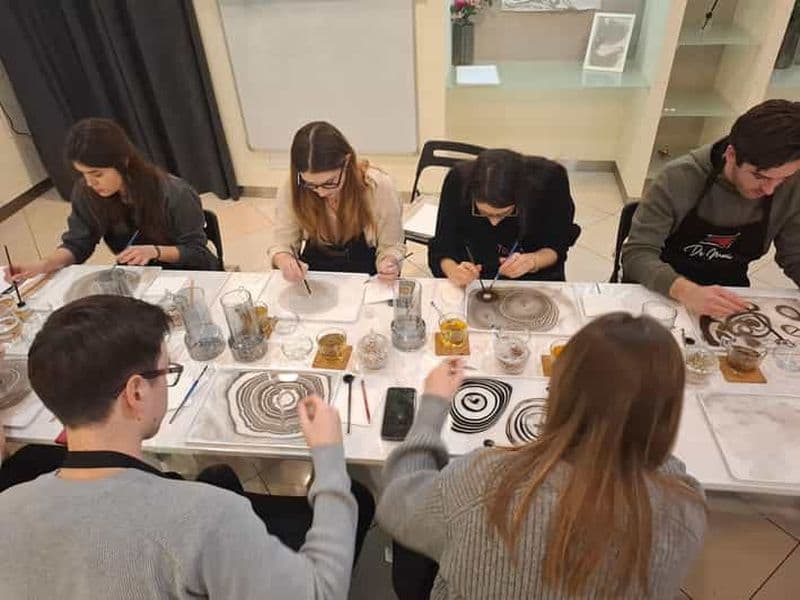 Zagreb : Atelier de peinture à l'eau Suminagashi