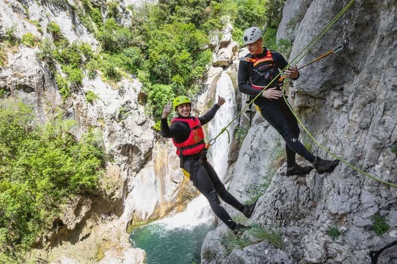 Depuis Split/Šestanovac : Canyoning extrême sur la rivière Cetina