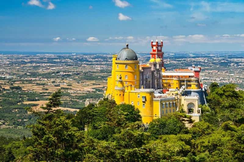 Lisbonne : Visite en petit groupe de Sintra, Cascais et du Palais de Pena