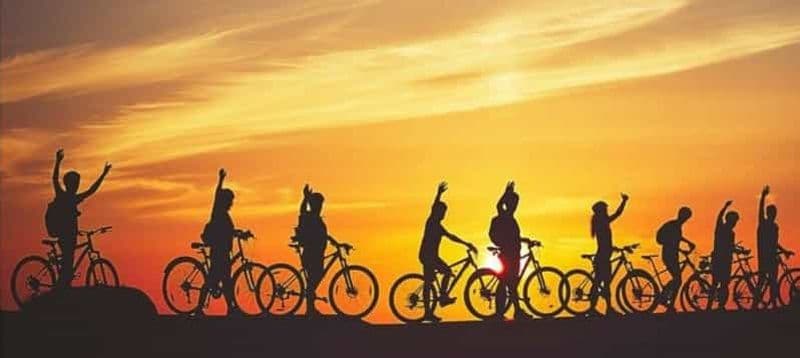 Ericeira : visite privée à vélo au coucher du soleil