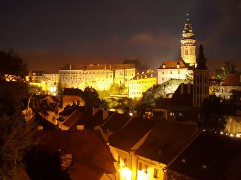 Český Krumlov : Visite nocturne à pied avec un guide professionnel