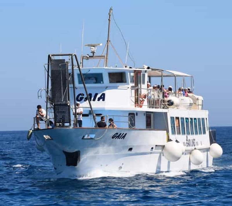 Depuis Palerme : Bus et croisière vers Favignana et Levanzo avec déjeuner inclus