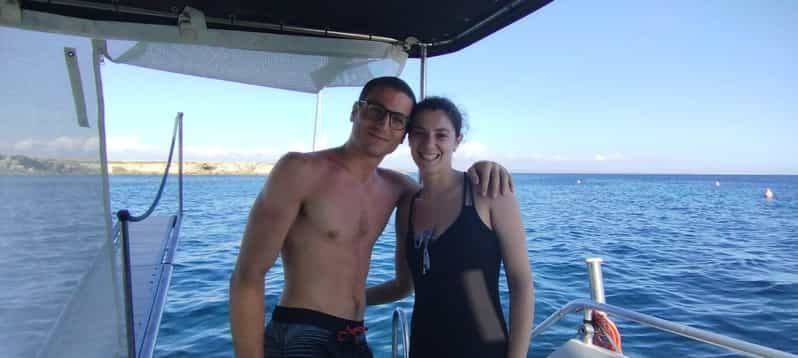 Palerme : excursion en bateau à Mondello avec plongée en apnée et apéritif