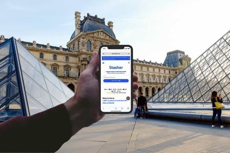 Billet Paris : Bagagerie à proximité du musée du Louvre