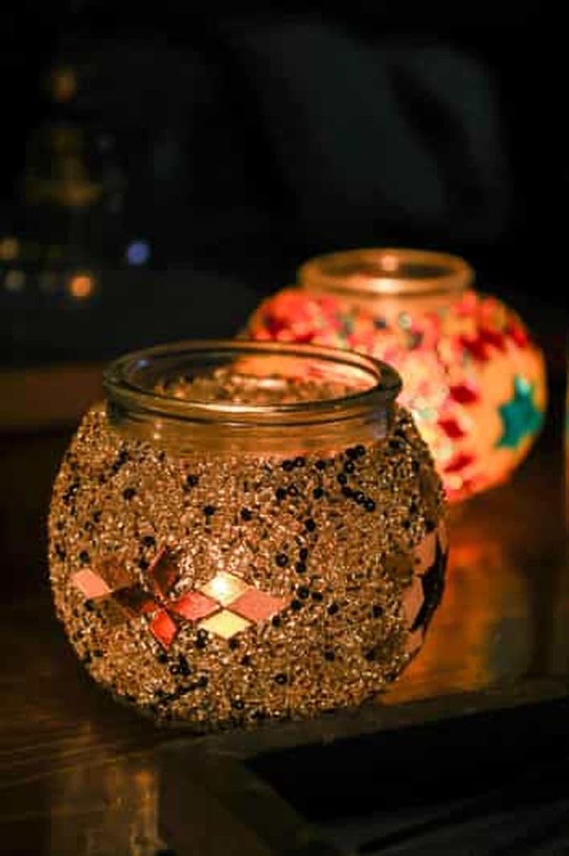 Istanbul : Atelier de fabrication de bougeoirs en mosaïque dans la vieille ville