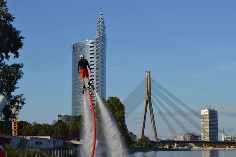 Flyboard à Riga