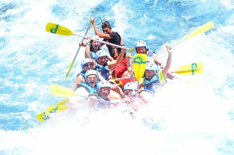 Alanya et Side : rafting en eaux vives dans le canyon de Koprulu