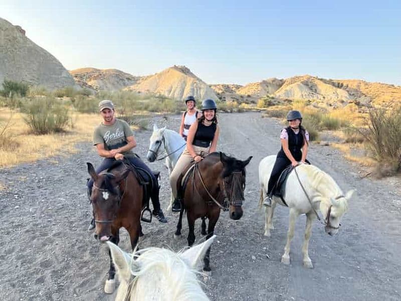 Almeria: équitation dans le désert de Tabernas pour cavaliers expérimentés