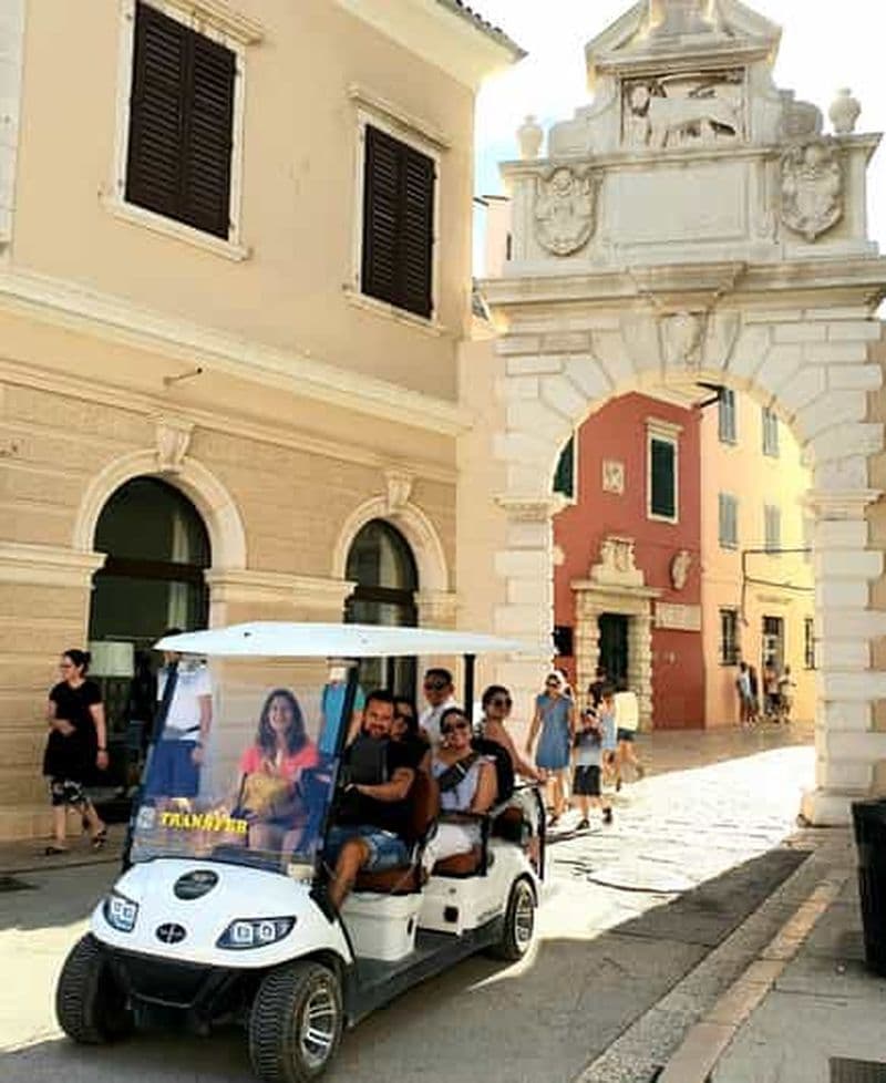 Rovinj : Visite de la vieille ville en voiturette de golf