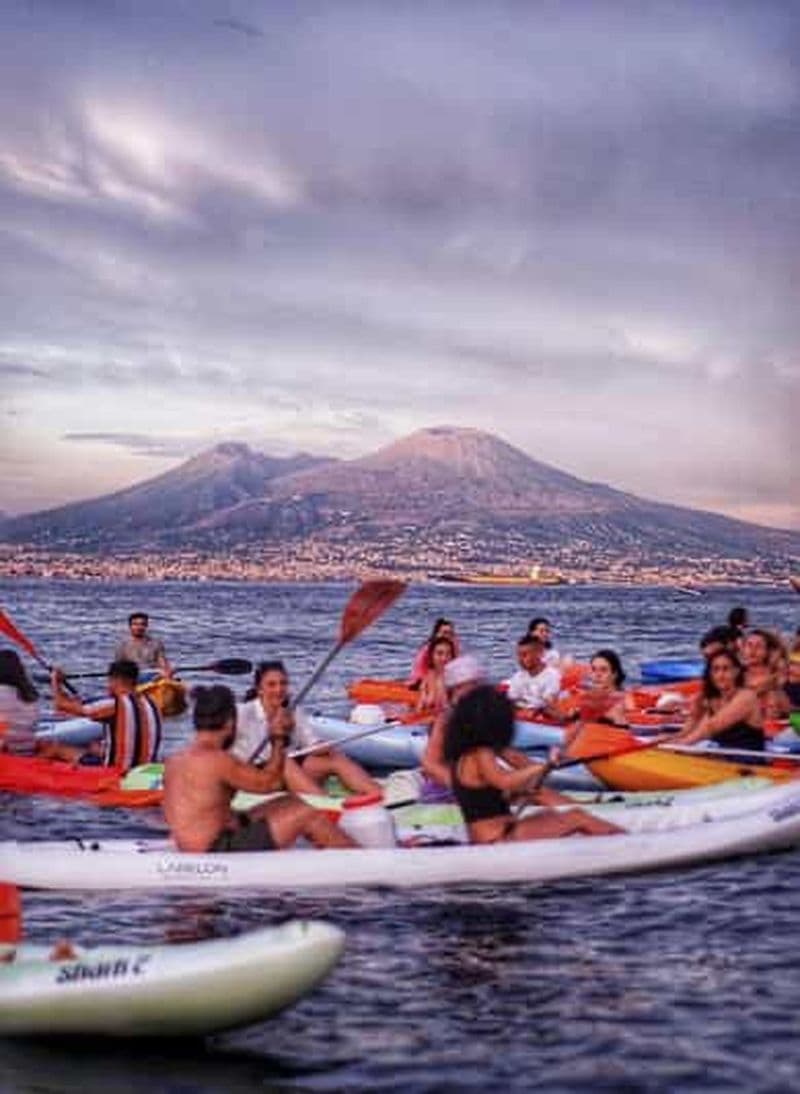 Naples : excursion en kayak au coucher du soleil avec apéritif