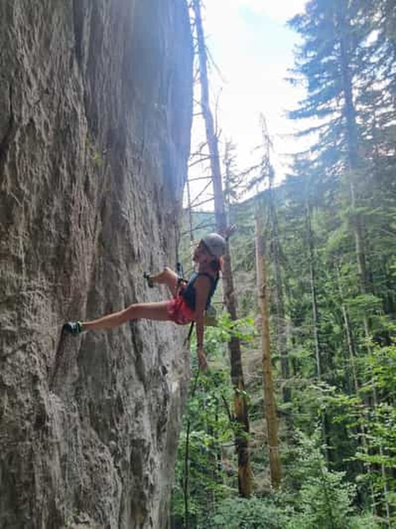Voyage d'escalade dans les montagnes des Carpates