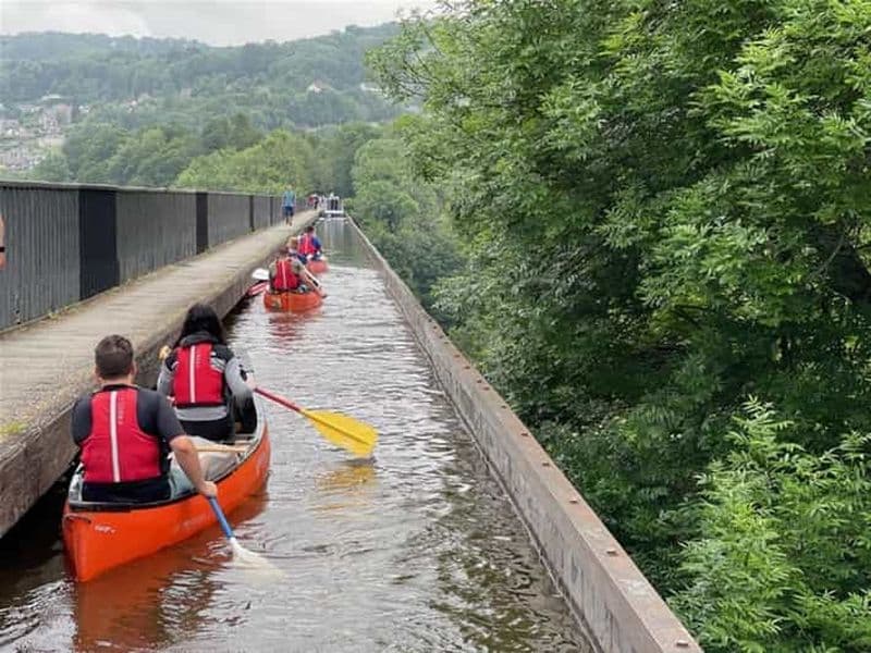 Llangollen : excursion en canoë sur l'aqueduc