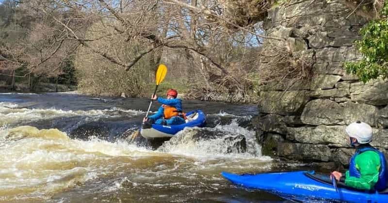 Llangollen : aventure en kayak en eaux vives sur la Dee