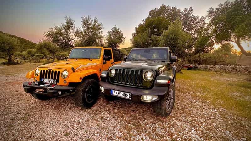 Argostoli : visite privée en Jeep Wrangler avec arrêts photo