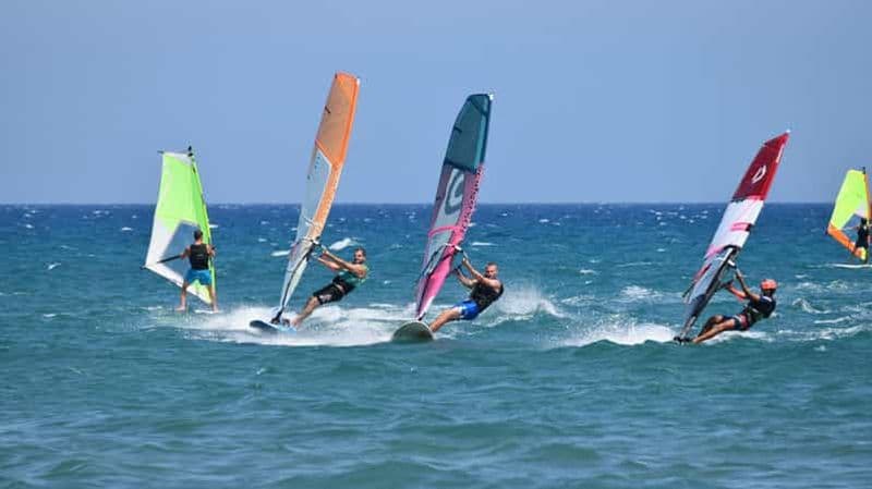 Malaga : Cours de planche à voile à Playa del Palo