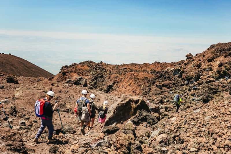 Billet Etna : randonnée panoramique au sommet avec guide et équipement