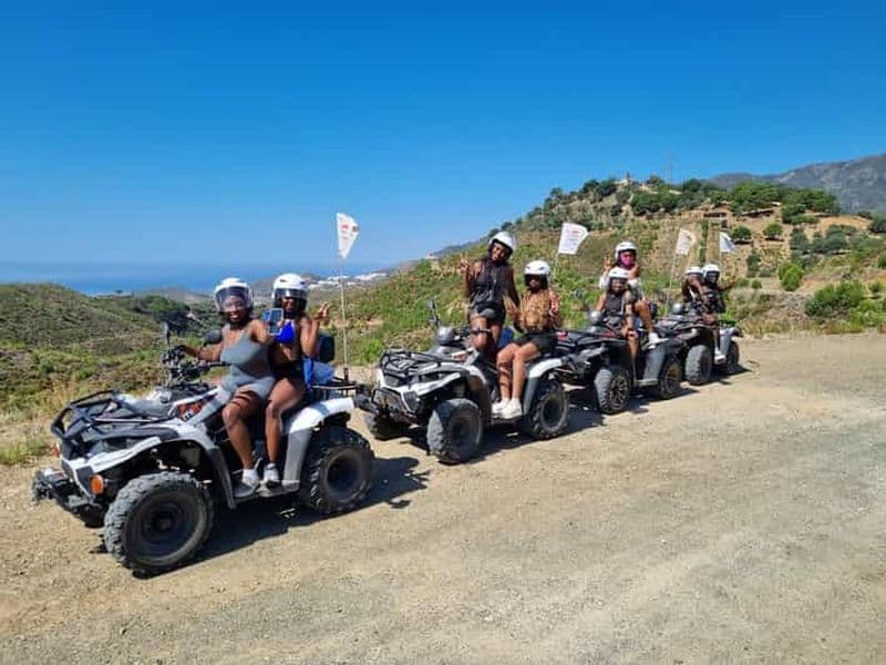 Marbella : excursion en quad sans permis de conduire