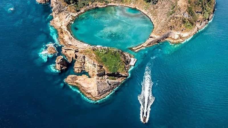 Ilhéu de Vila Franca : visite guidée en bateau avec un biologiste