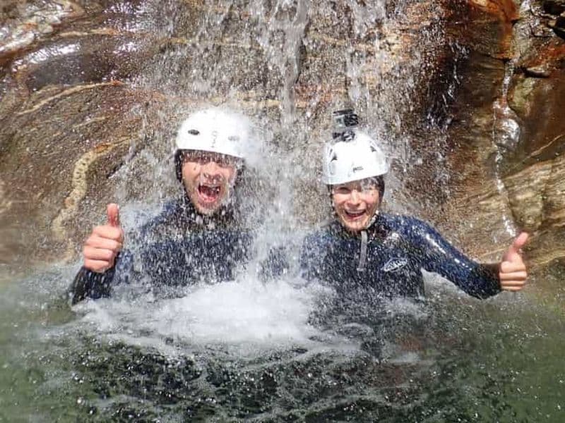 Tessin : Fantastique Canyoning Tour Boggera