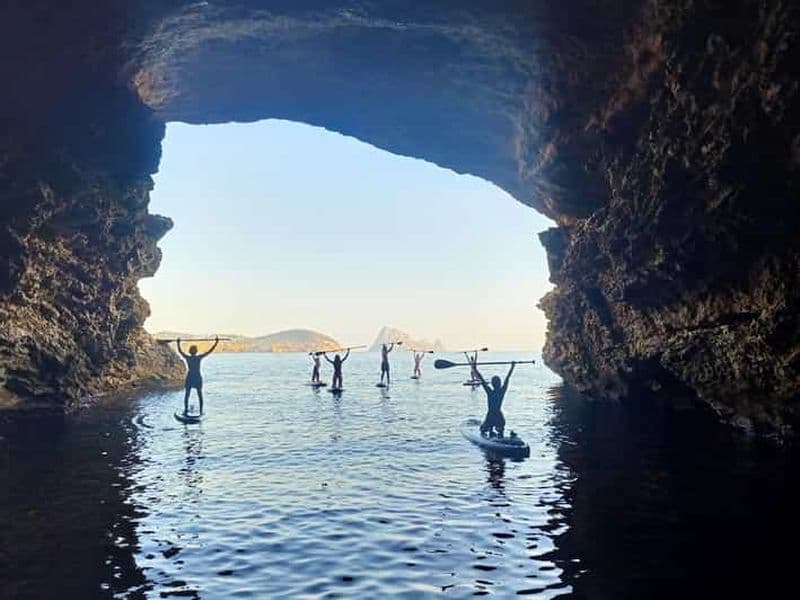 Ibiza : Visite guidée matinale en paddle board