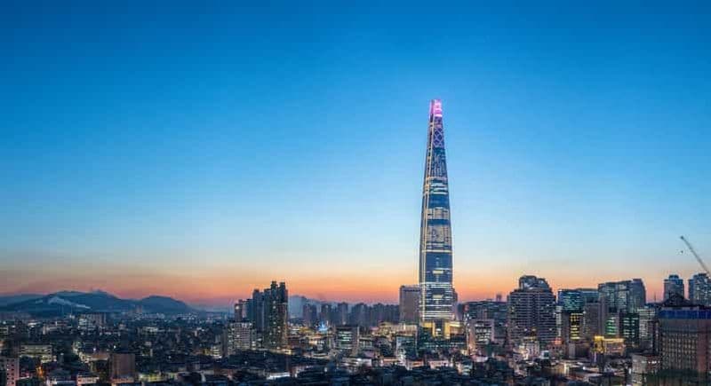 Séoul : Lotte World Tower Seoul Sky Entry Ticket