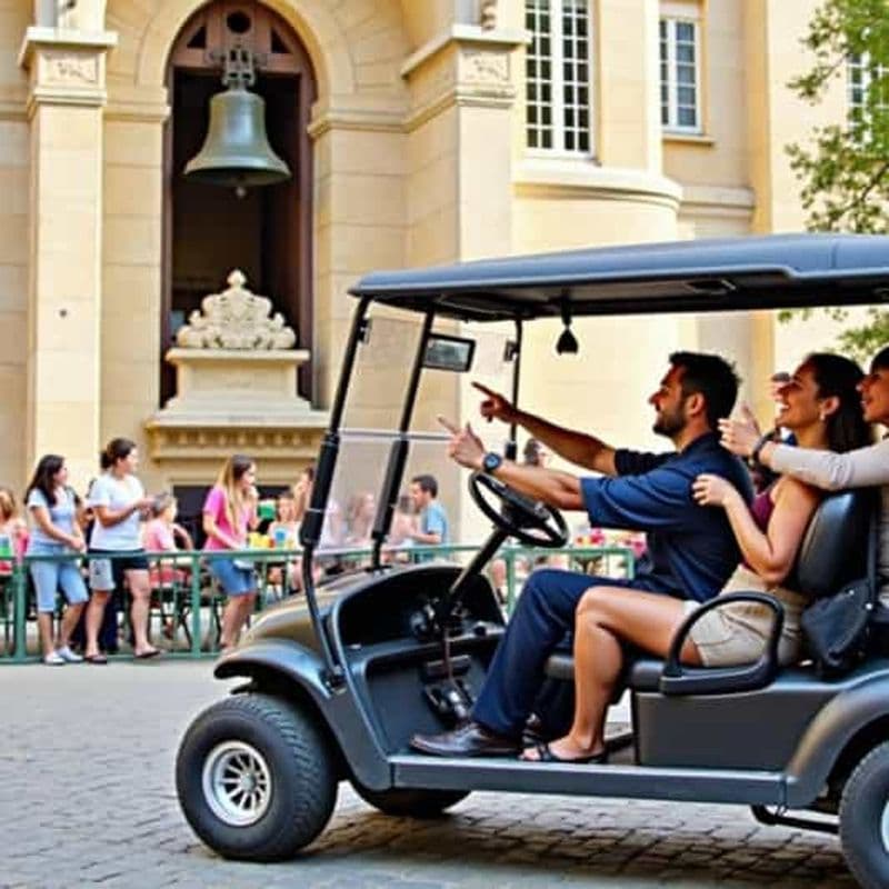 Billet Paris : Visite privée en voiturette de golf avec guide local