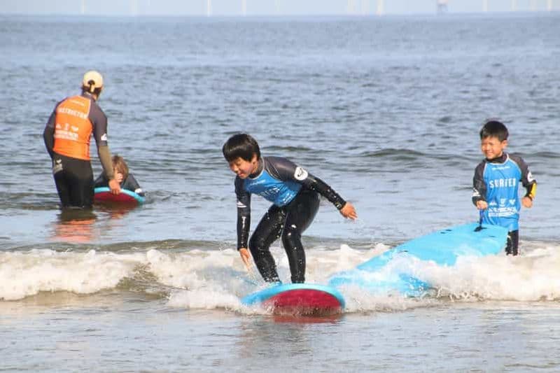 La Haye : cours de surf pour débutants à Scheveningen Enfants