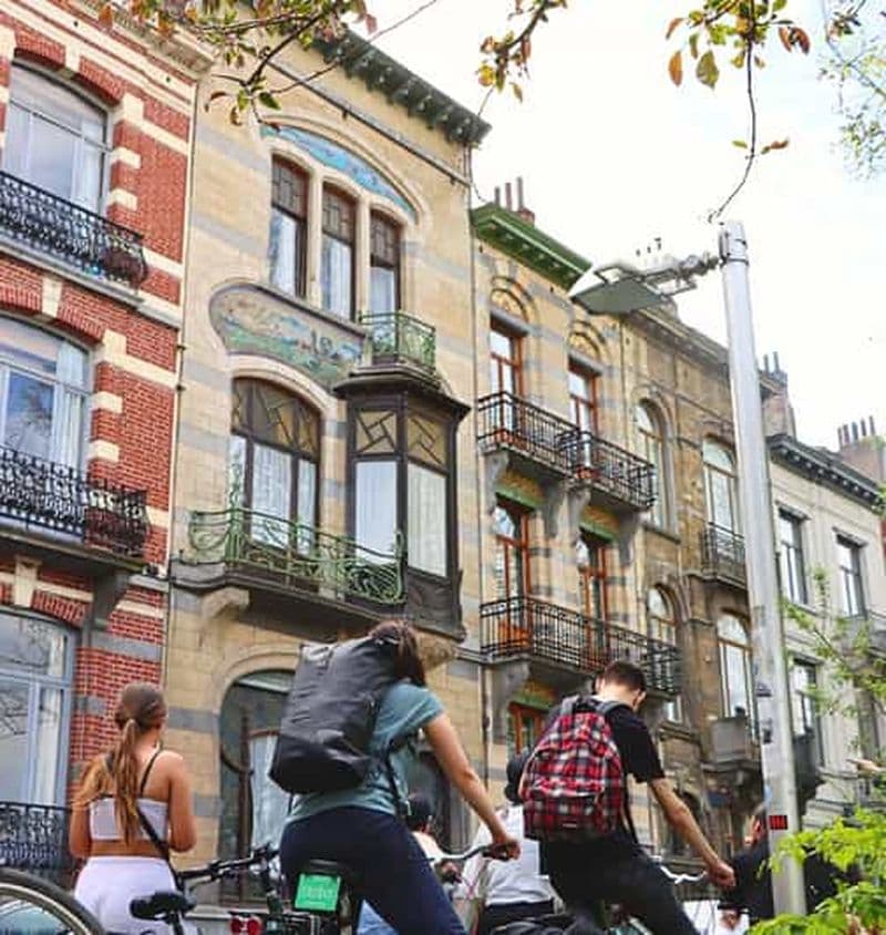 Bruxelles : visite à vélo sur le thème de l'Art Nouveau