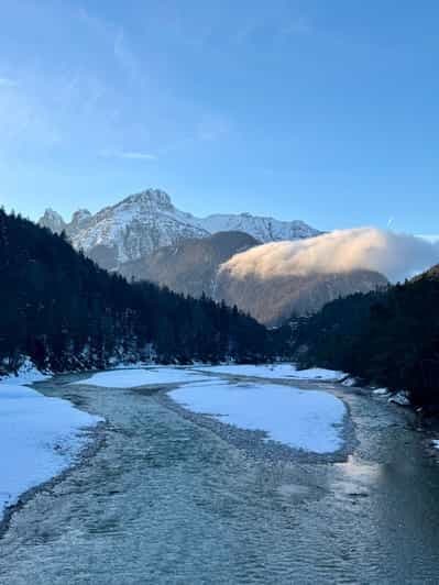Innsbruck : Randonnée hivernale sur l'Isarsteig jusqu'à la gorge de Gleirsch