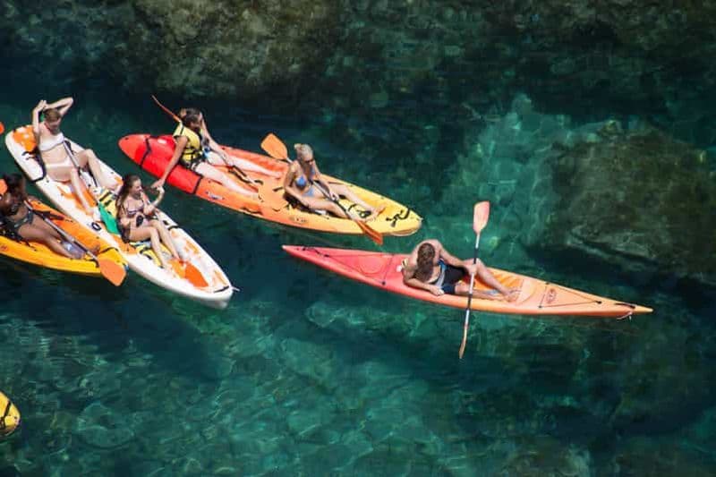 Billet Barcelone : Visite en petit groupe de la Costa Brava en kayak et plongée en apnée