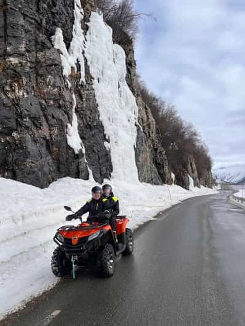 Alta : côte sauvage et histoire de la Seconde Guerre mondiale en quad