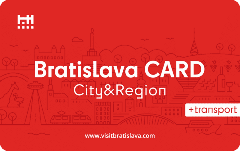 Bratislava Card avec option de transports publics et visite à pied