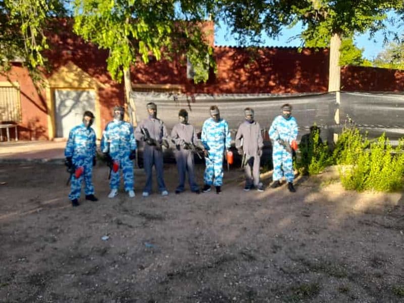 Paintball pour groupes à Argamasilla de Alba