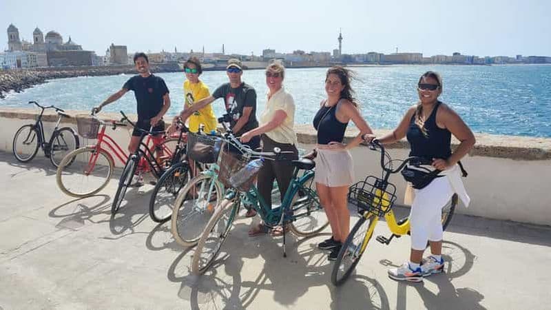 Cadix : Visite touristique de la ville à vélo