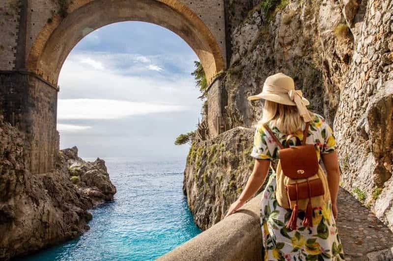 Billet Depuis Sorrente ou Naples : visite de Positano, Amalfi et Ravello