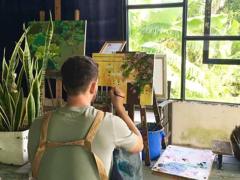 Hoi An : 2 heures de cours de peinture avec un artiste local dans le vieux quartier
