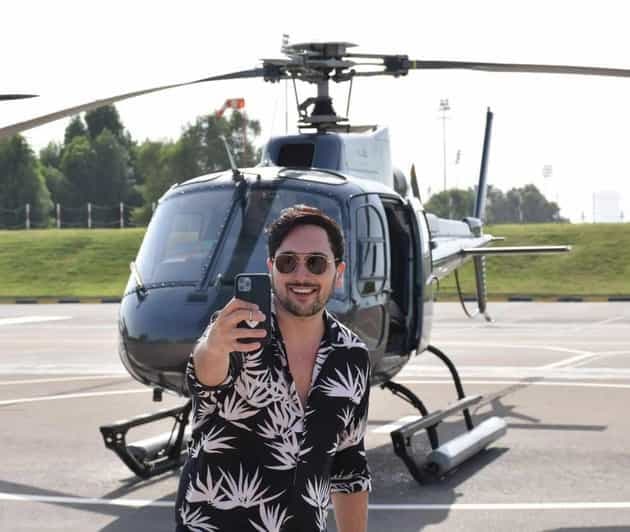 Dubaï : tour en hélicoptère de 17 minutes au-dessus de Palm Jumeirah