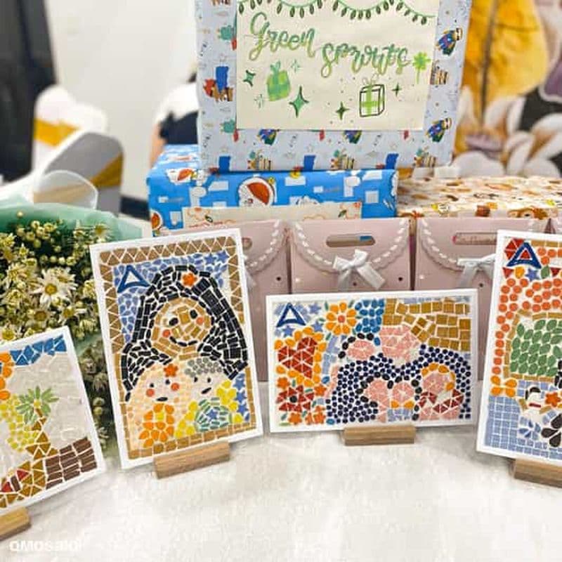 Da Lat : Atelier de Mosaïque avec un Artiste Local