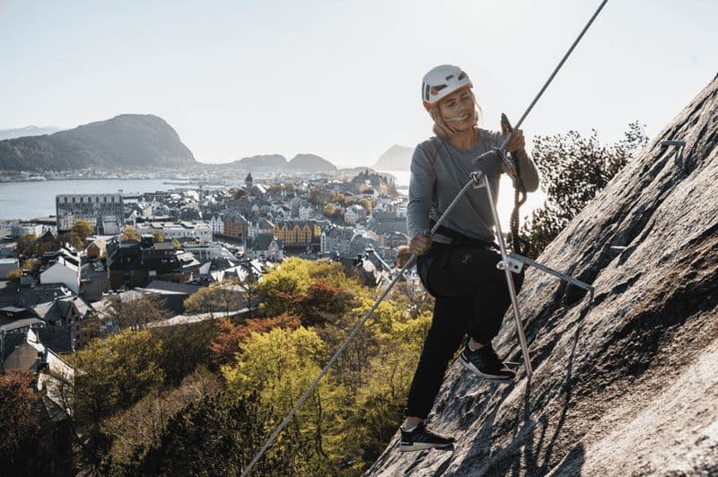 Ålesund : Tour de via ferrata